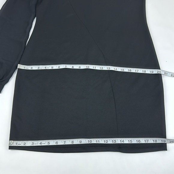 Charlotte Russe Party Dress. Off the Shoulder Sheer Sleeve. Sparkle Cuff. Sz XL. - Picture 6 of 10